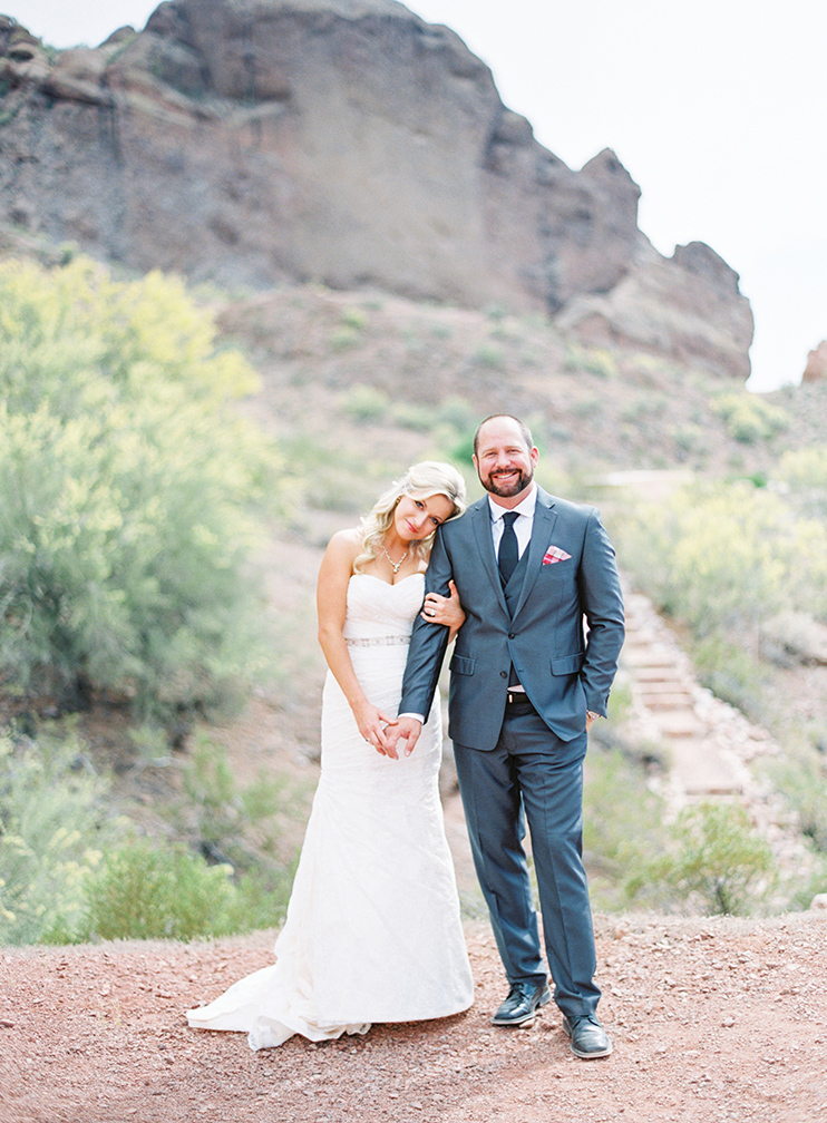 Arizona desert wedding
