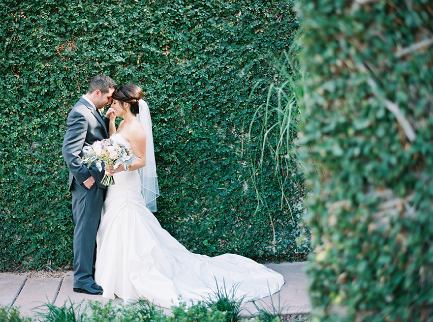 Sweet wedding day moment 