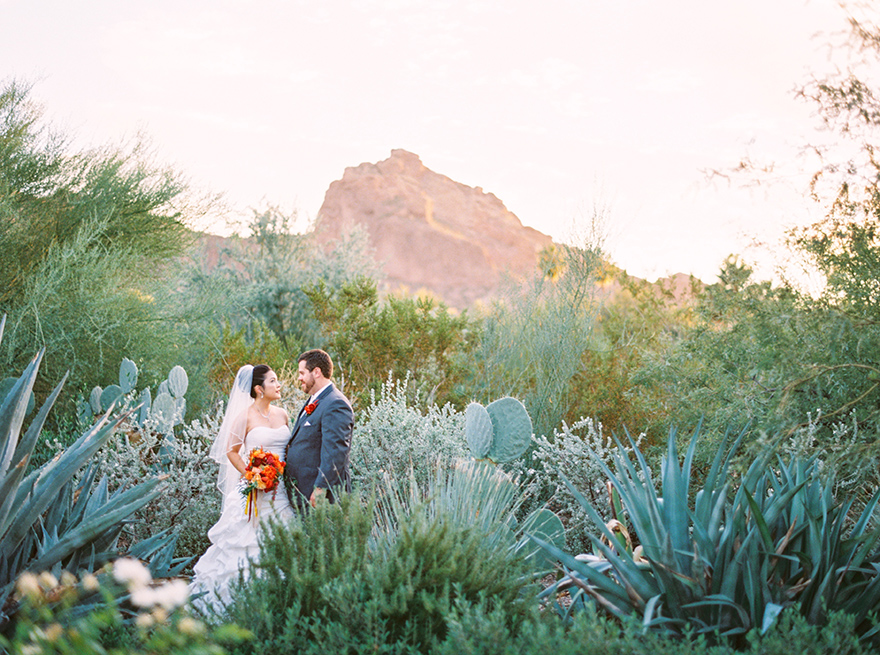 Arizona desert wedding