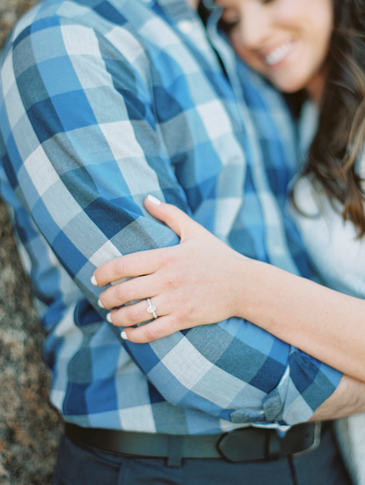 delicate oval engagement ring