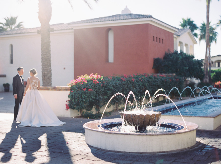 wedding at the Omni Scottsdale Resort at Montelucia