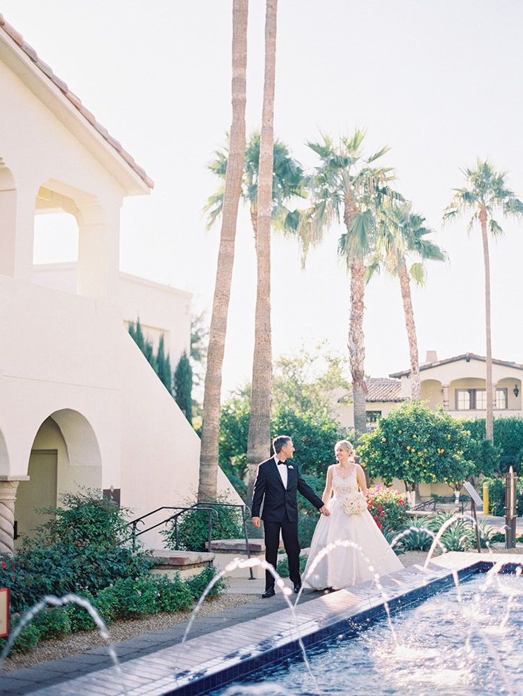 wedding at the Omni Scottsdale Resort at Montelucia