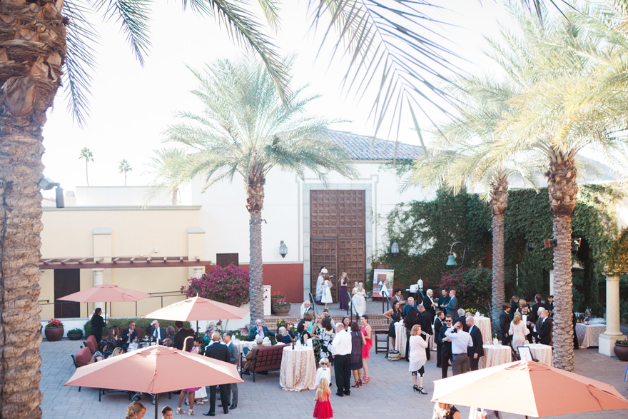 wedding reception at the Omni Scottsdale Resort at Montelucia
