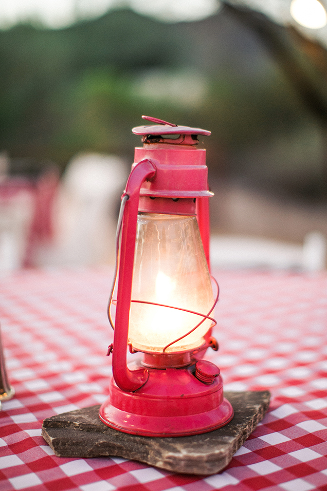 vintage style glass lantern