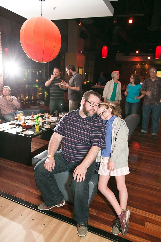 watching their friends bowl