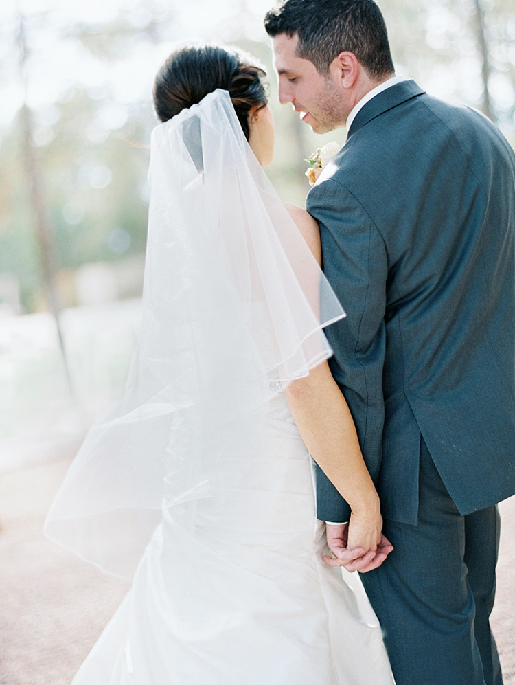 sweet nothings whispered to the bride