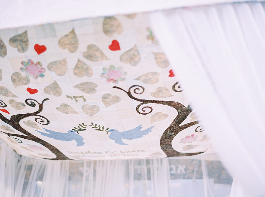 exquisite custom quilt tops the chuppah