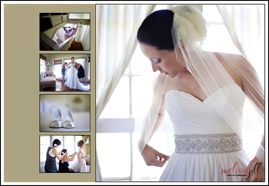 Kauai Wedding Album Spread