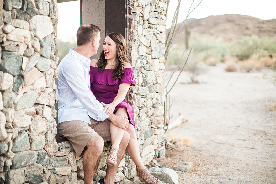 desert engagement shoot