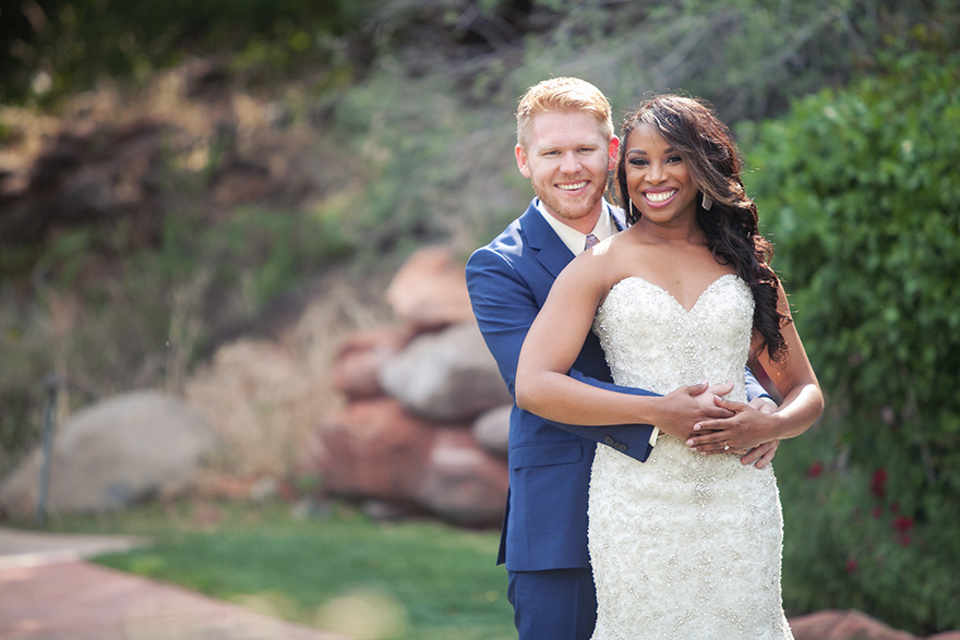 outdoor wedding in Sedona, AZ