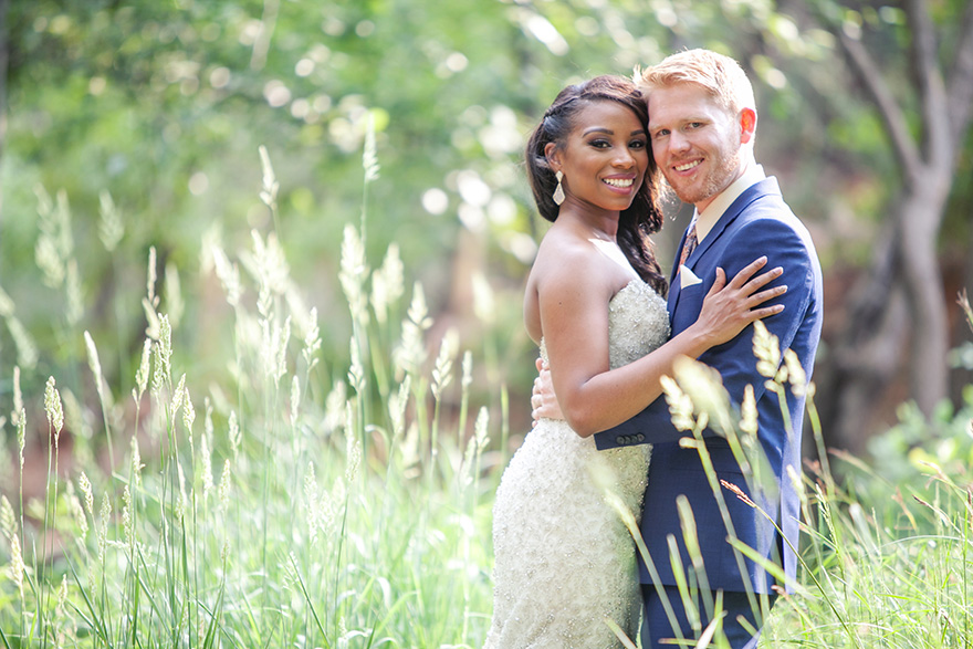 outdoor wedding portraits in Sedona, AZ