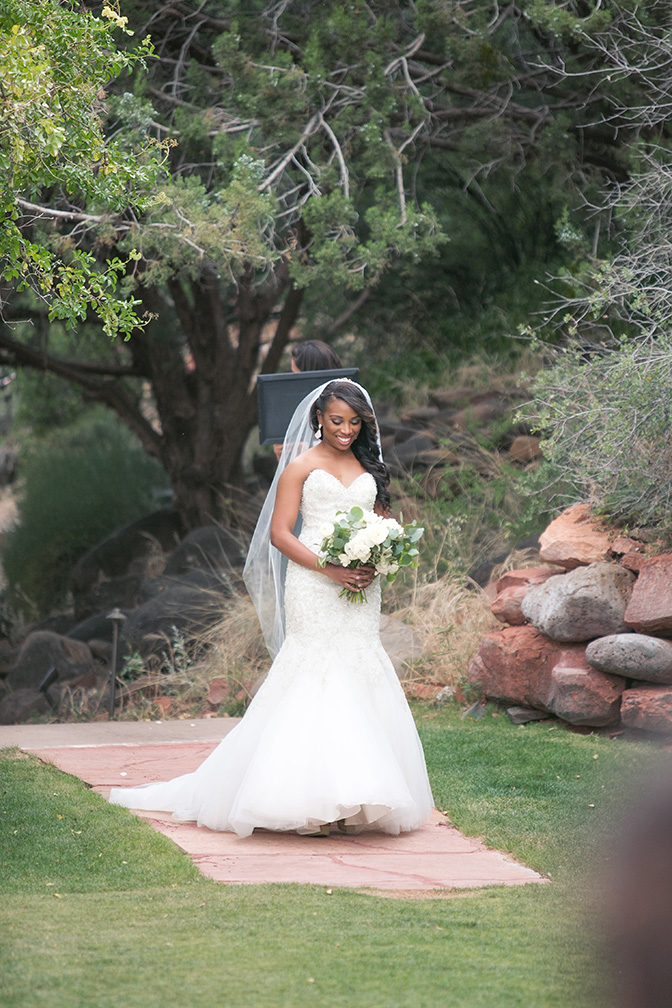 bride walking down the aisle