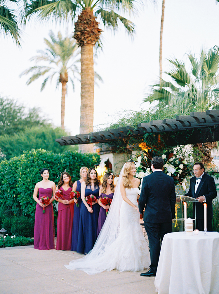 outdoor wedding ceremony in Phoenix