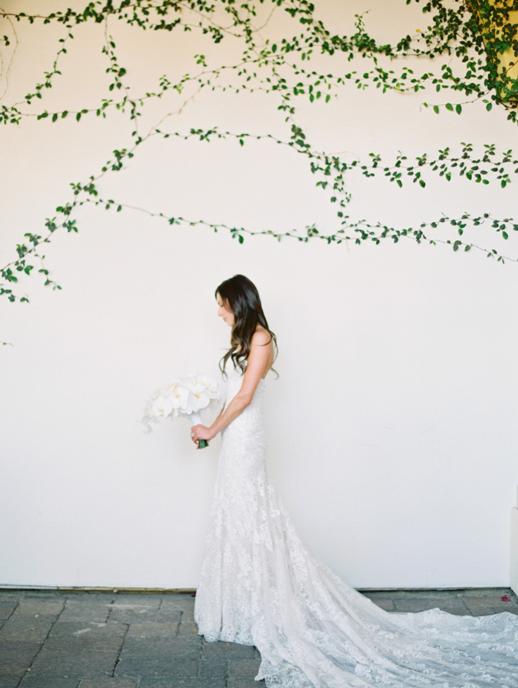 lace gown by Martina Liana