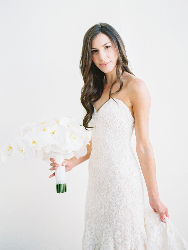 lace gown by Martina Liana
