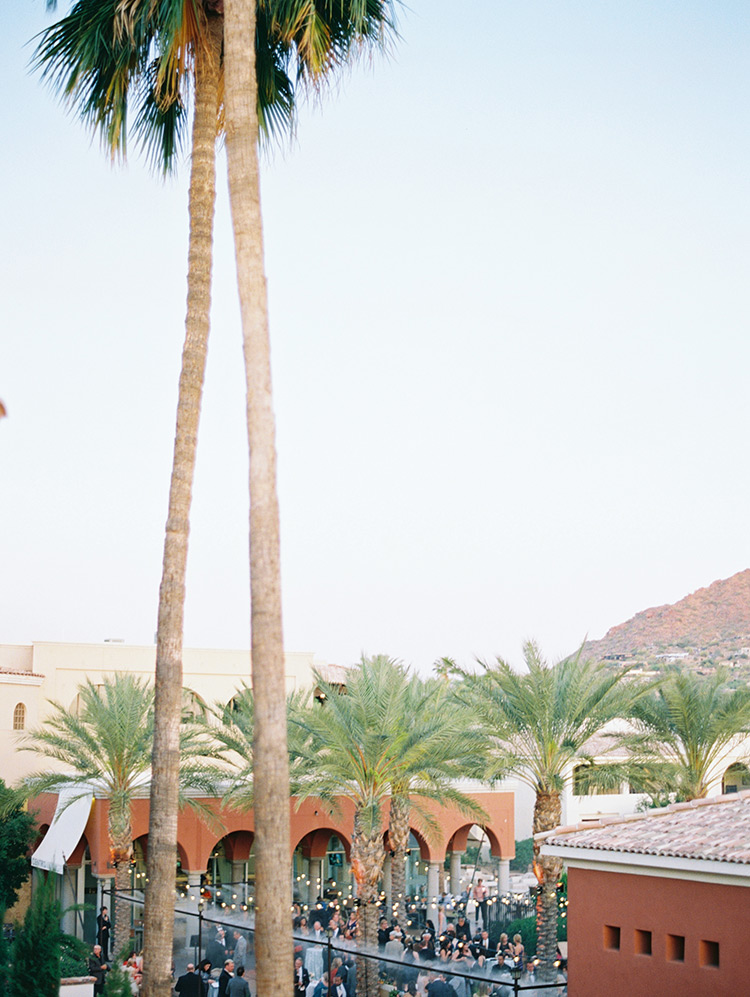 wedding reception at Omni Scottsdale Resort & Spa at Montelucia