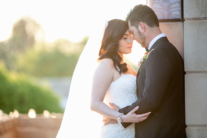 sunset portraits at the Arizona Biltmore
