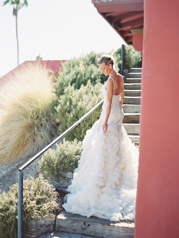 beaded wedding gown from Enaura