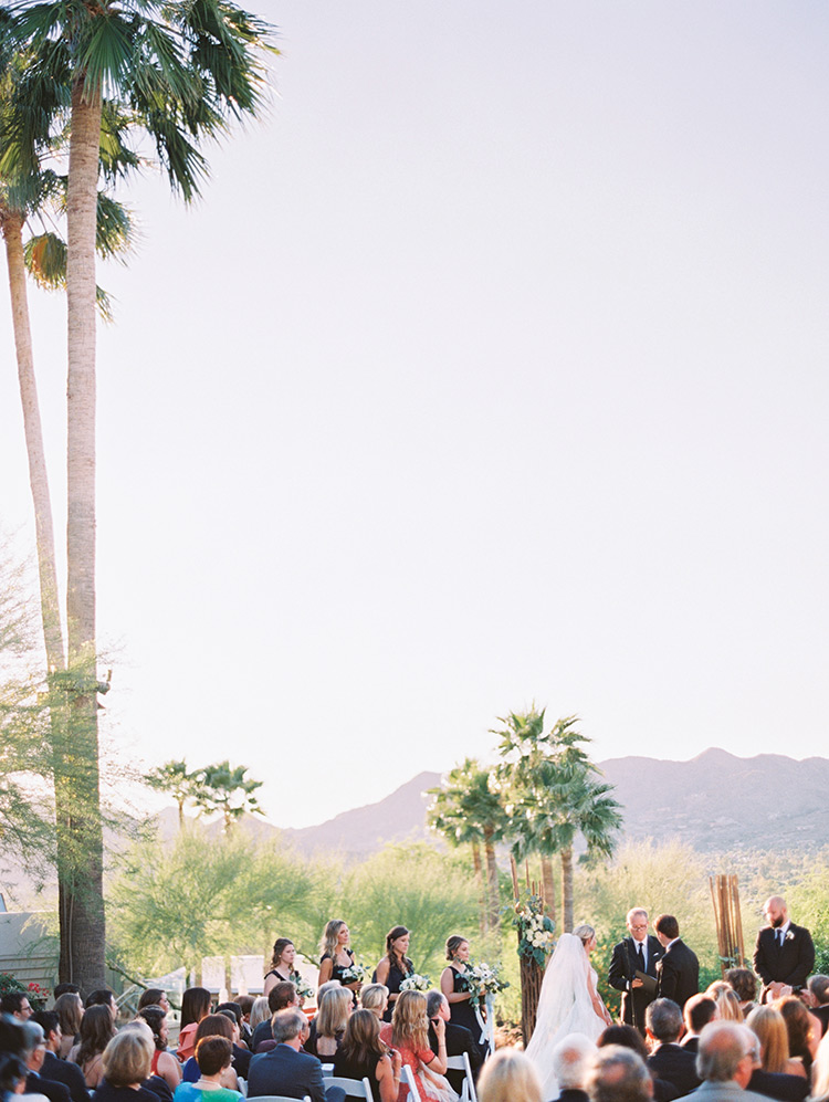 outdoor wedding ceremony at Sanctuary on Camelback