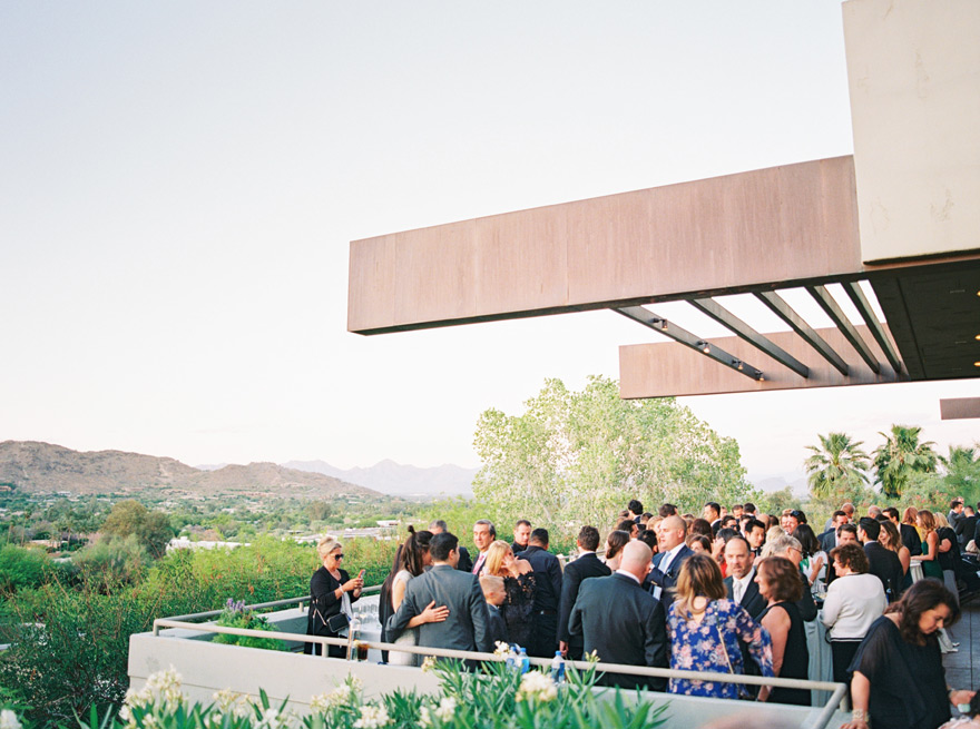 cocktail hour at Sanctuary on Camelback
