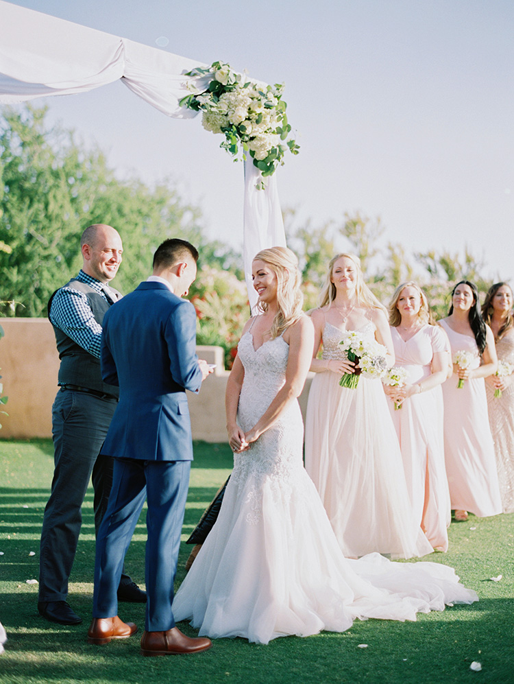 outdoor wedding ceremony