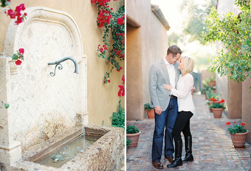 Classy couple enjoy modern photoshoot outside 