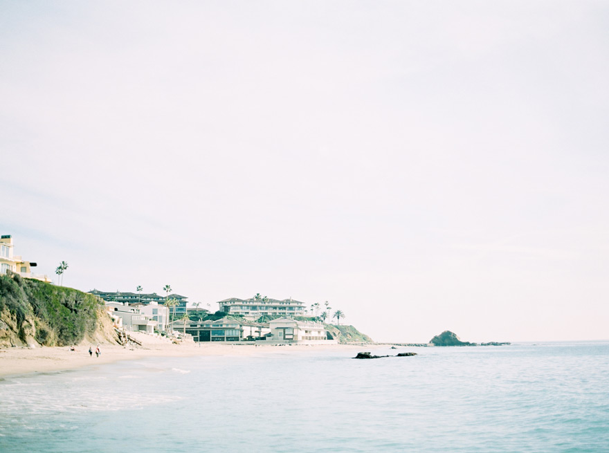 seascape at Victoria Beach in Laguna Beach, CA