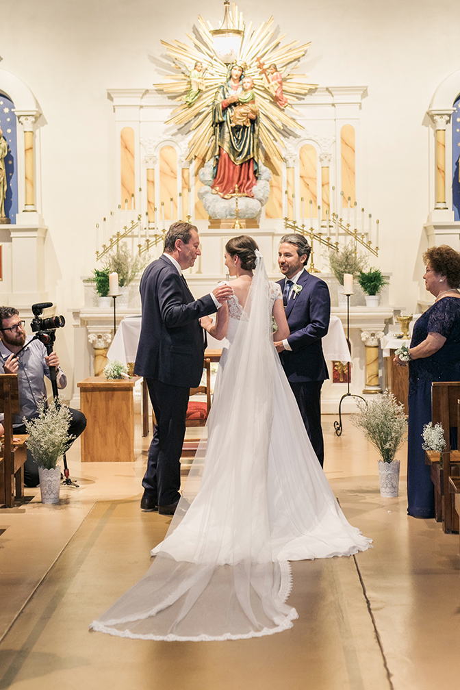 wedding at Old Adobe Mission in Scottsdale