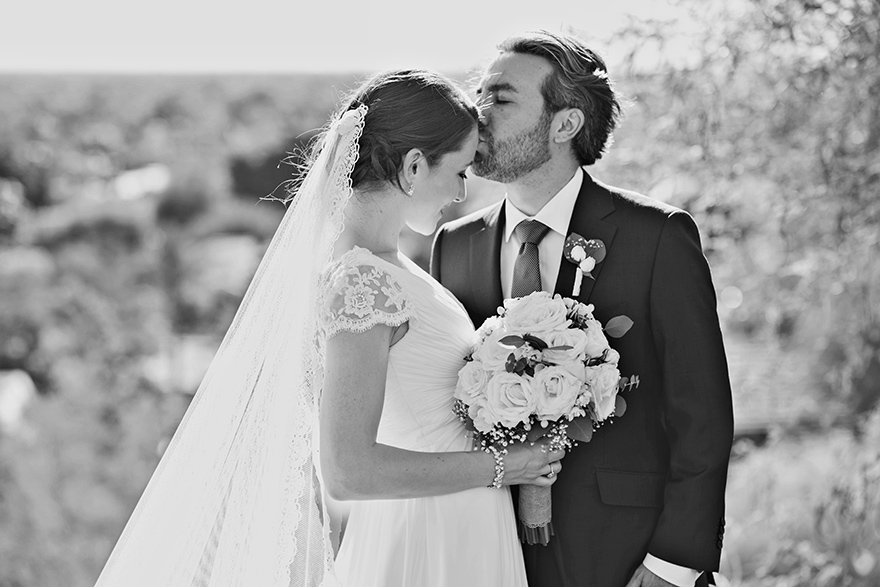 sweet bride & groom in Phoenix
